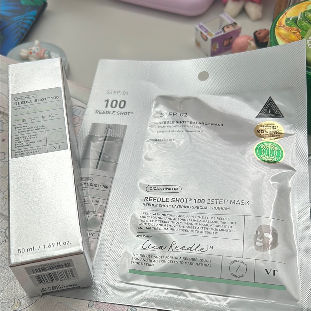 VT REEDLE SHOT 100 2-Step Mask Set